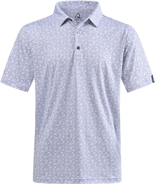 Deolax Golf Polo Performance Dry Fit - Azul-5