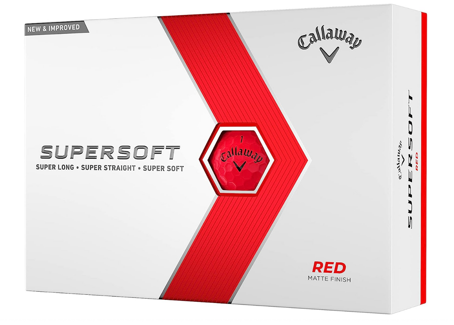 Callaway Supersoft 2023 - Rojo Mate