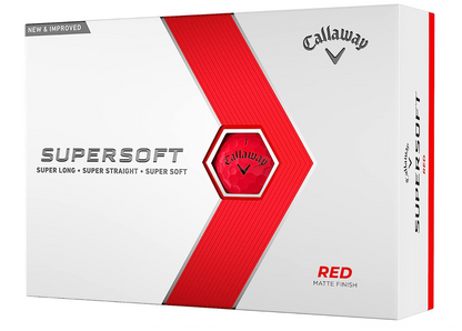 Callaway Supersoft 2023 - Rojo Mate