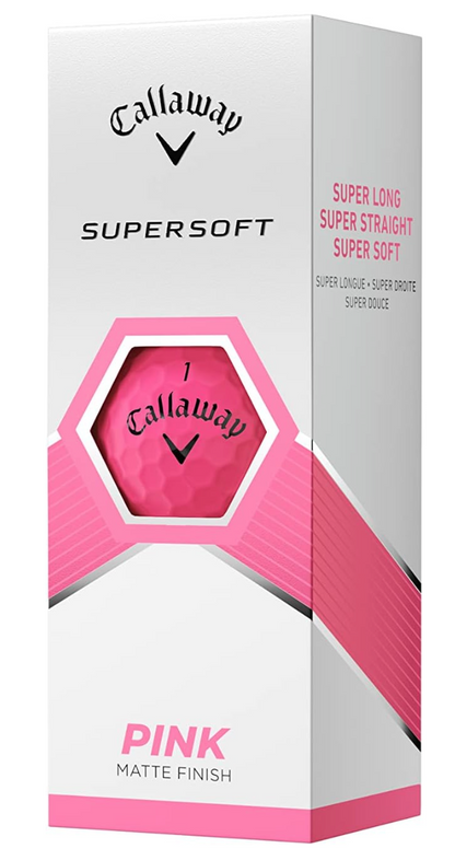 Callaway Supersoft 2023 - Rosado Mate