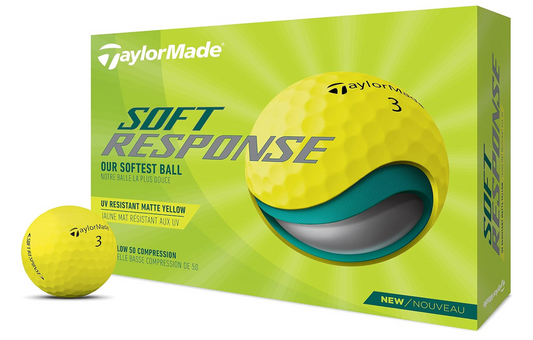 TaylorMade Soft Response Golf Balls 2022 - Amarillo