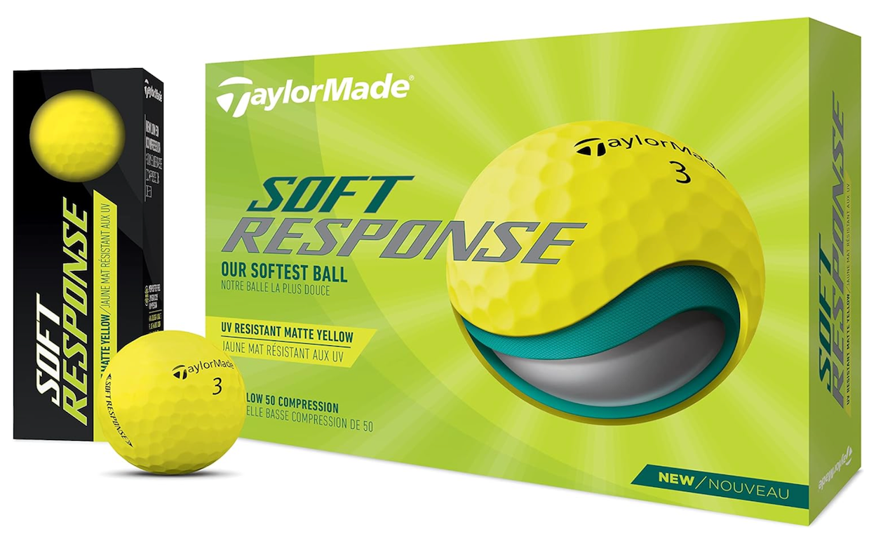 TaylorMade Soft Response Golf Balls 2022 - Amarillo