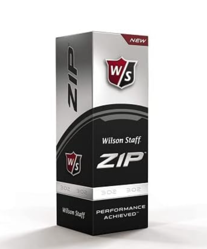 Wilson Staff Zip Golf Balls - Blanco