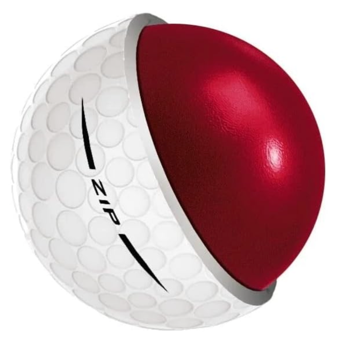 Wilson Staff Zip Golf Balls - Blanco