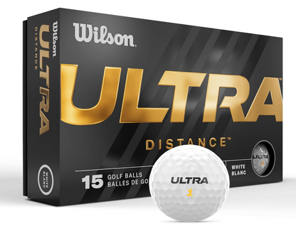 Wilson Ultra Distance 2023 - Blanco - Caja x 15