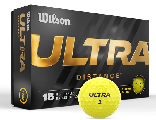 Wilson Ultra Distance 2023 - Amarillo - Caja x 15