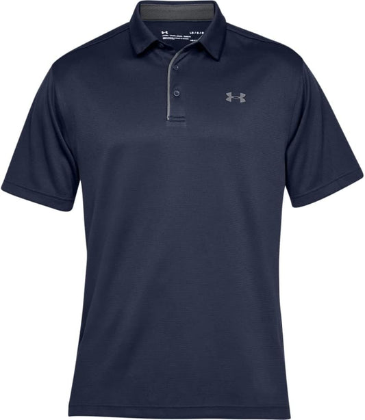 Under Armour Tech Golf Polo - Azul Navy/Gris